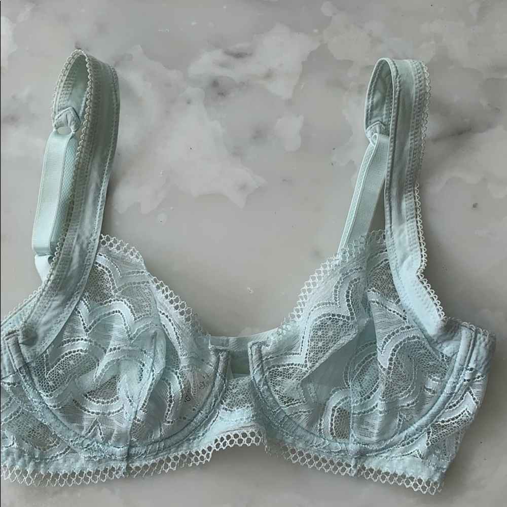 La Perla Malizia Sky Blue lace bra